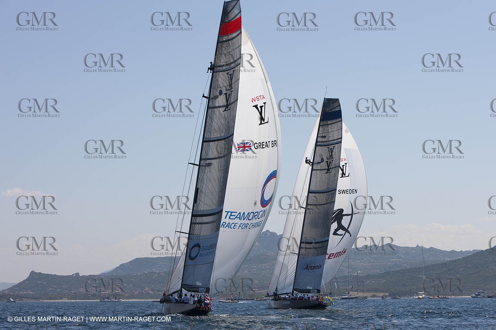 23 05 2010 - La Maddalena (ITA, Sardinia) Louis Vuitton Trophy - BMW ORACLE Racing - Racing Day 2