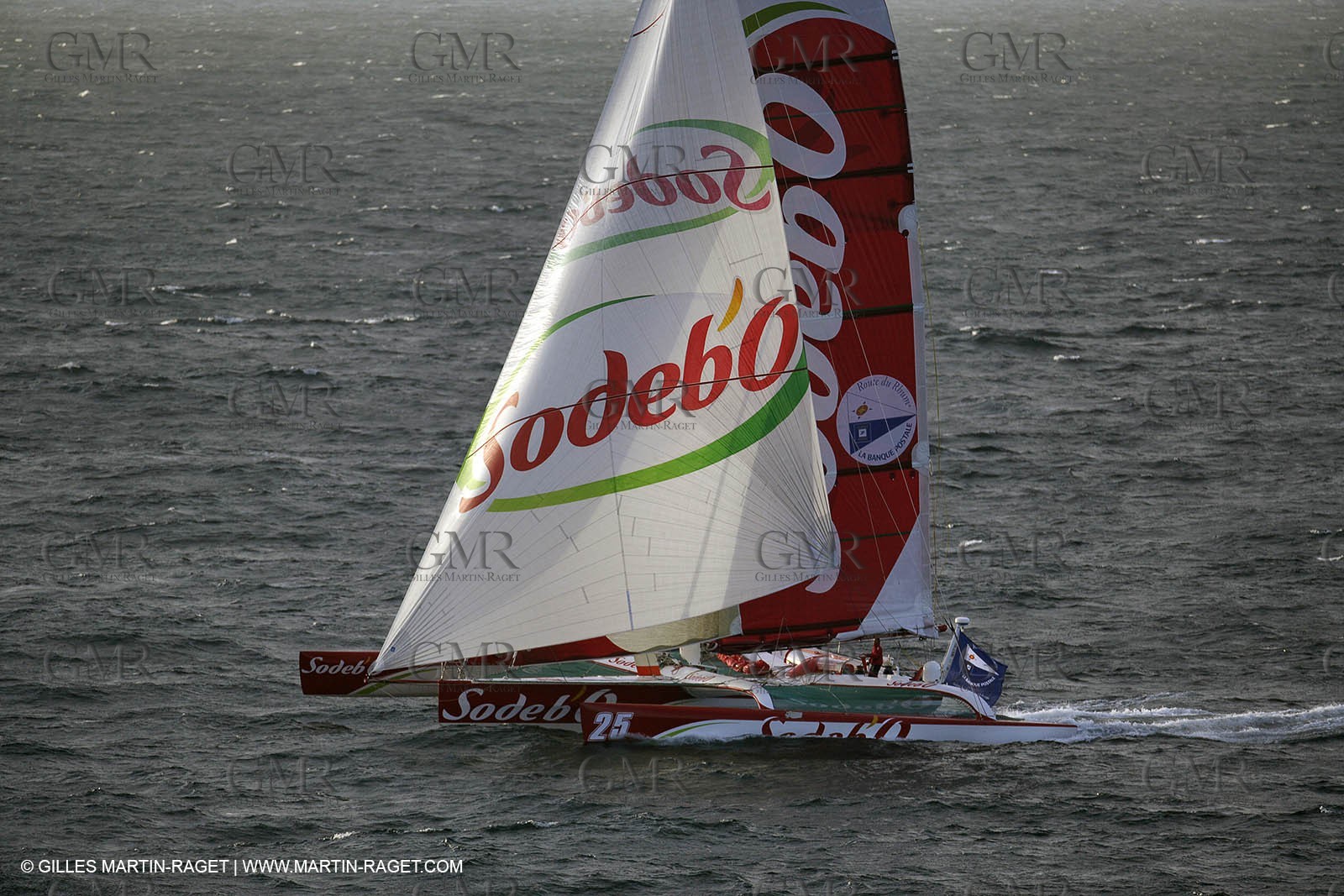 11 10 2008  -Lorient (FRA)  -  Multis Orma - Sodebo (Thomas Coville) - Route du Rhum 2006 training