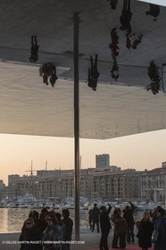 02 02 2013 Marseille (FRA,13) - Opening of the shadehouse and renovated historical Vieux Port