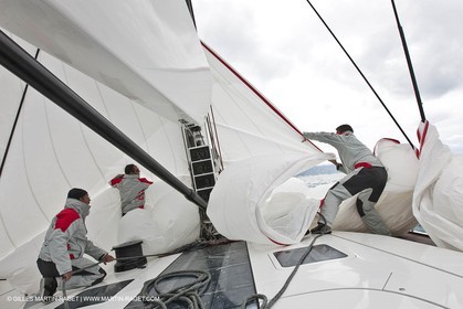 06 05 2010 - Portofino (ITA) - Nespresso Cup - Training onboard INDIO