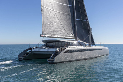 05 02 2019, La Grande Motte (FRA,34), Gunboat 68 sail testing  2