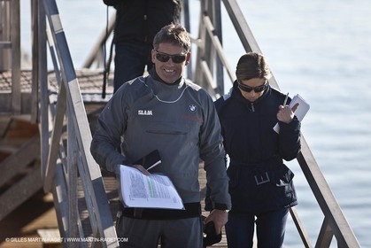 01 02 2010 - Valencia (ESP) - 33rd America's Cup - BMW ORACLE Racing - Training in Valencia