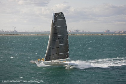 03 10 2008 - Fos   mer (FRA, 13) - L'Hydroptère - Speed record attempt