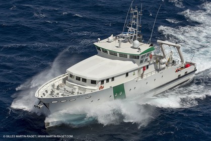 Al Azizi -  H2X boatyard - Oceanographjic research ship - Sea trials off La Ciotat (FRA,13) - 29 07 2014