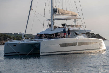 30 08 2018, Porto Vecchio (FRA, South Corsica) Chantier Fountaine-Pajot, Alegria 67