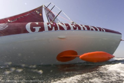 27 09 2008 - Lorient (FRA, 56) - Generali - Yann Eliès - Préparation Vendée Globe 2008