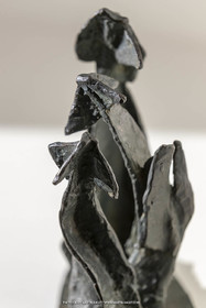 19 02 2020, Marseille (FRA,13), Oeuvre de Germaine Richier, Le Crochet ou Hydre 1954, Bronze patiné foncé, Numéroté HC1, Fondeur Susse, Paris, 14 x 13 x 7 cm, Collection particulière