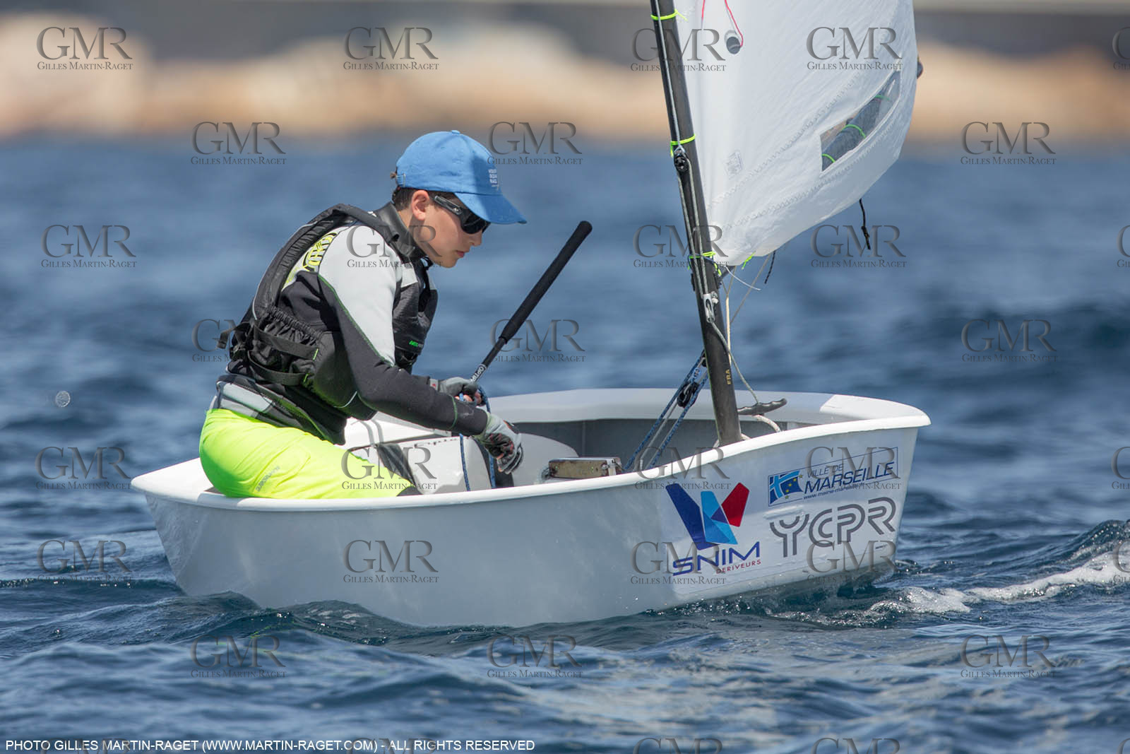 14 04 2016, Marseille (FRA,13), SNIM Dériveurs, Coupe Internationale de Printemps Optimist, Day 4