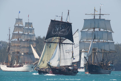 05 06 2017 - Bermuda (BDA) - 35th America's Cup Bermuda 2017 - Tall ships Bermuda