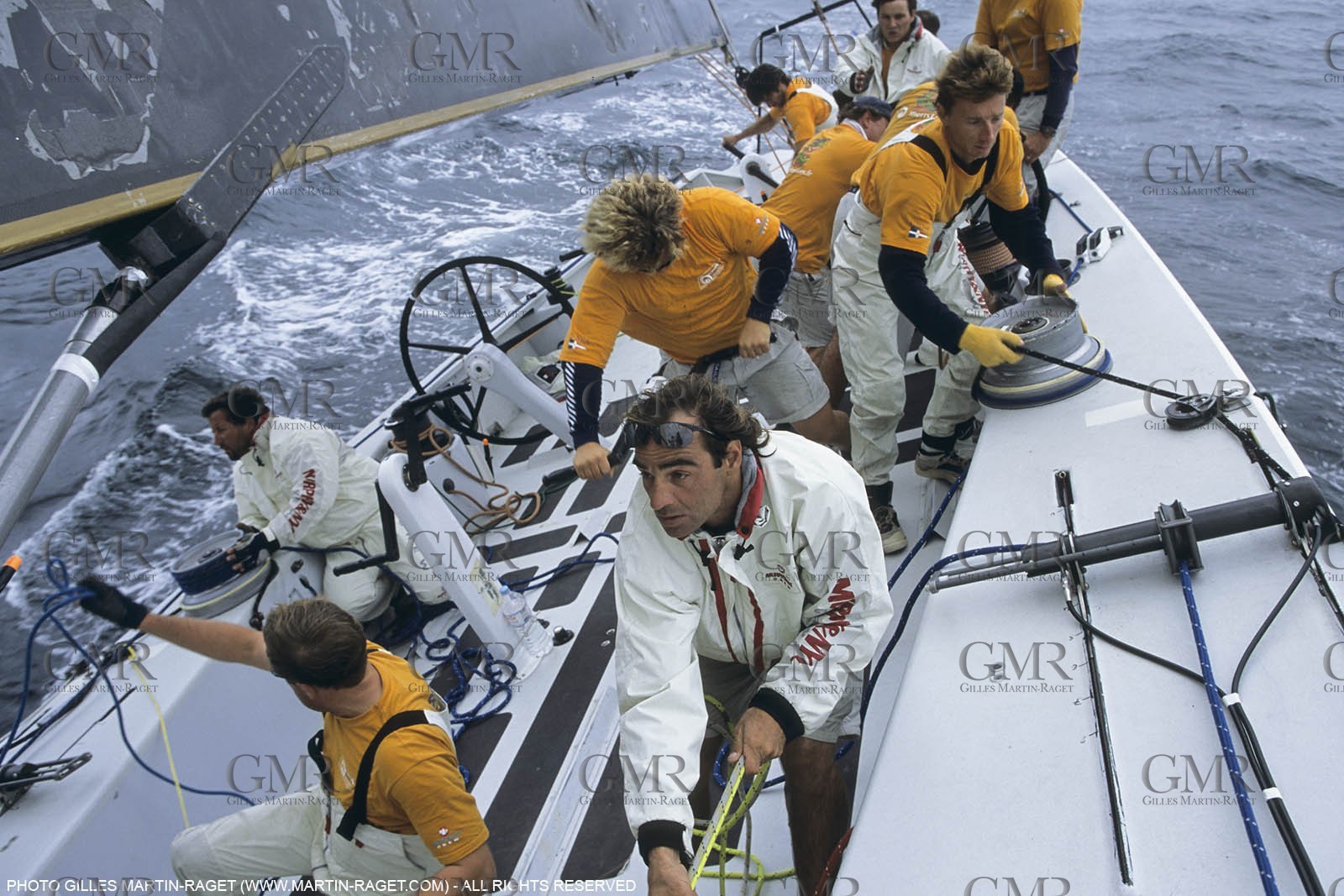 Yacht racing, 30th America's Cup 2000, Auckland (NZL), Le Défi, 6ème Sens