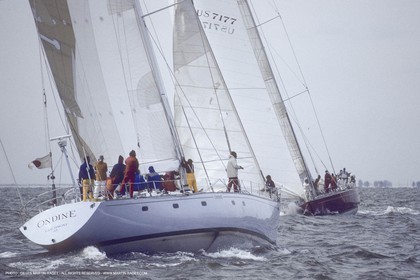 Sailing, yacht Racing, SORC 1981, Miami (FL), Onboard Lady B