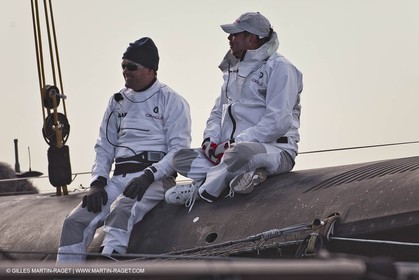 04 02 2010 - Valencia (ESP) - 33rd America's Cup - BMW ORACLE Racing - Training in Valencia - Last day before the Match