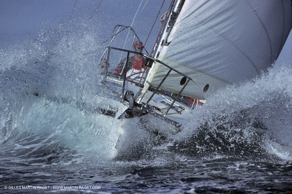 Monocoque de croisiere sous voile