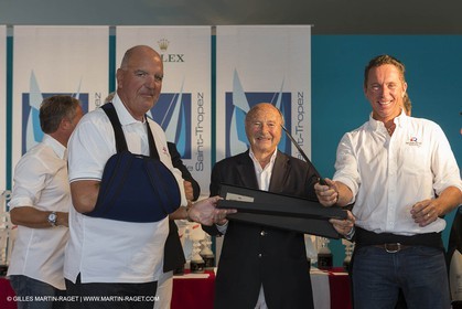 05 10 2014, Saint-Tropez (FRA,83), Voiles de Saint-Tropez 2014, Day 8, Prizegiving