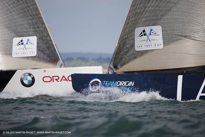 02 08 2010 - Cowes (UK, IOW) - The 1851 Cup -  BMW ORACLE Racing - Training Day.