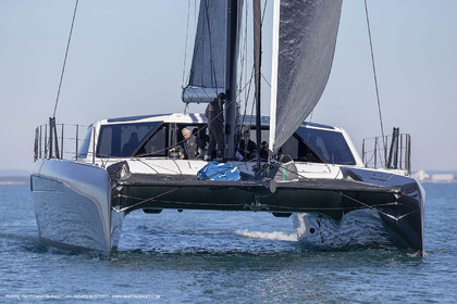 05 02 2019, La Grande Motte (FRA,34), Gunboat 68 sail testing  2
