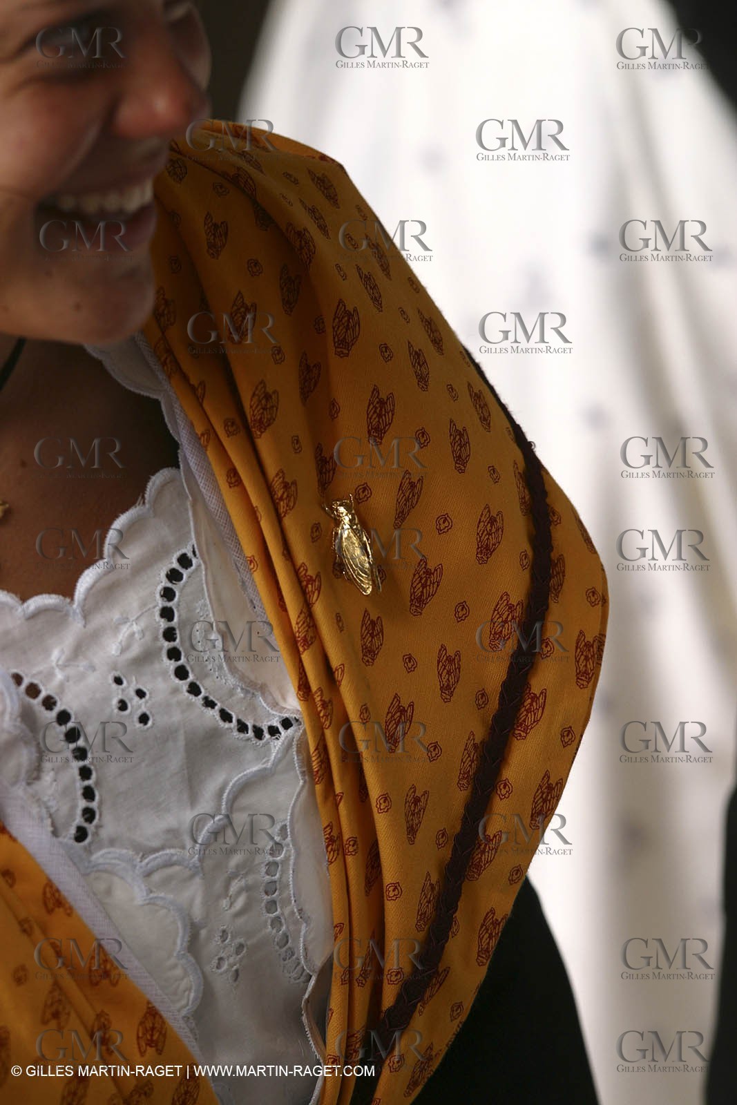 Women of Arles in traditional costume