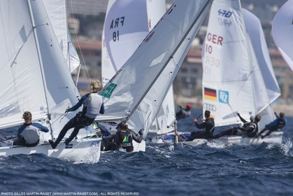 12 04 2015, Marseille (FRA), Yachting Club de la Pointe Rouge - Coupe Internationale de Printemps des 470, Final Day
