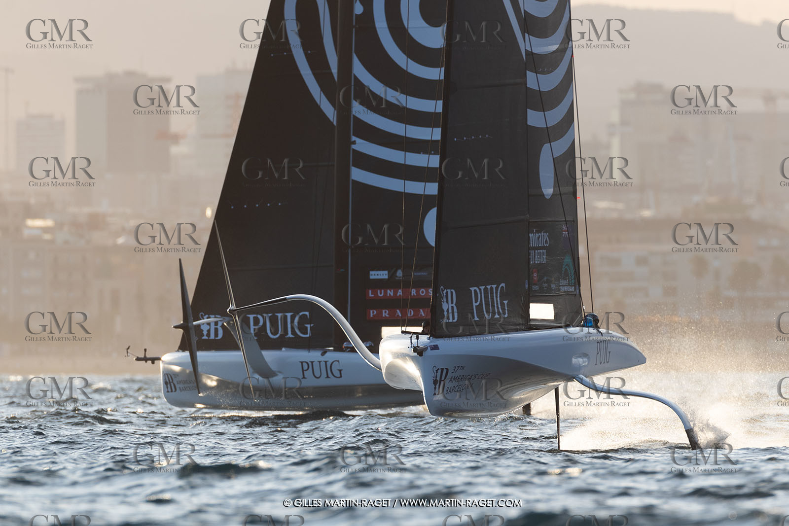 11 10 2024, Barcelona (ESP), Louis Vuitton 37th America's Cup, Puig Women America's Cup, semi finals