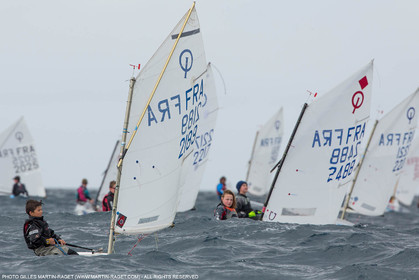15 04 2016, Marseille (FRA,13), SNIM Dériveurs, Coupe Internationale de Printemps Optimist, Final Day