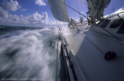 1996 - Vendée Globe   - Geodis - Christophe Auguin - Winner