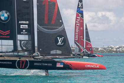 17 06 2017 - Bermuda (BDA) - 35th America's Cup 2017 - 35th America's Cup Match Presented by Louis Vuitton, Race day 1