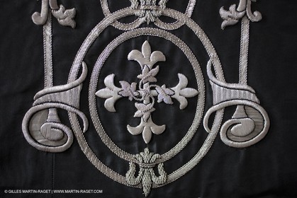 04 02 2013 - Marseille(FRA,13), Notre Dame de la Garde, Vêtements liturgiques