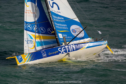 07 11 2021, Le Havre (FRA), Départ Transat Jacques Vabre 2021