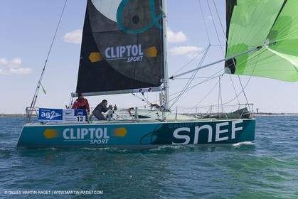 27 03 08- La Grande Motte- (FRA,34) Transat AG2R 2008- Jean-Paul Mouren- Laurent Pellecuer