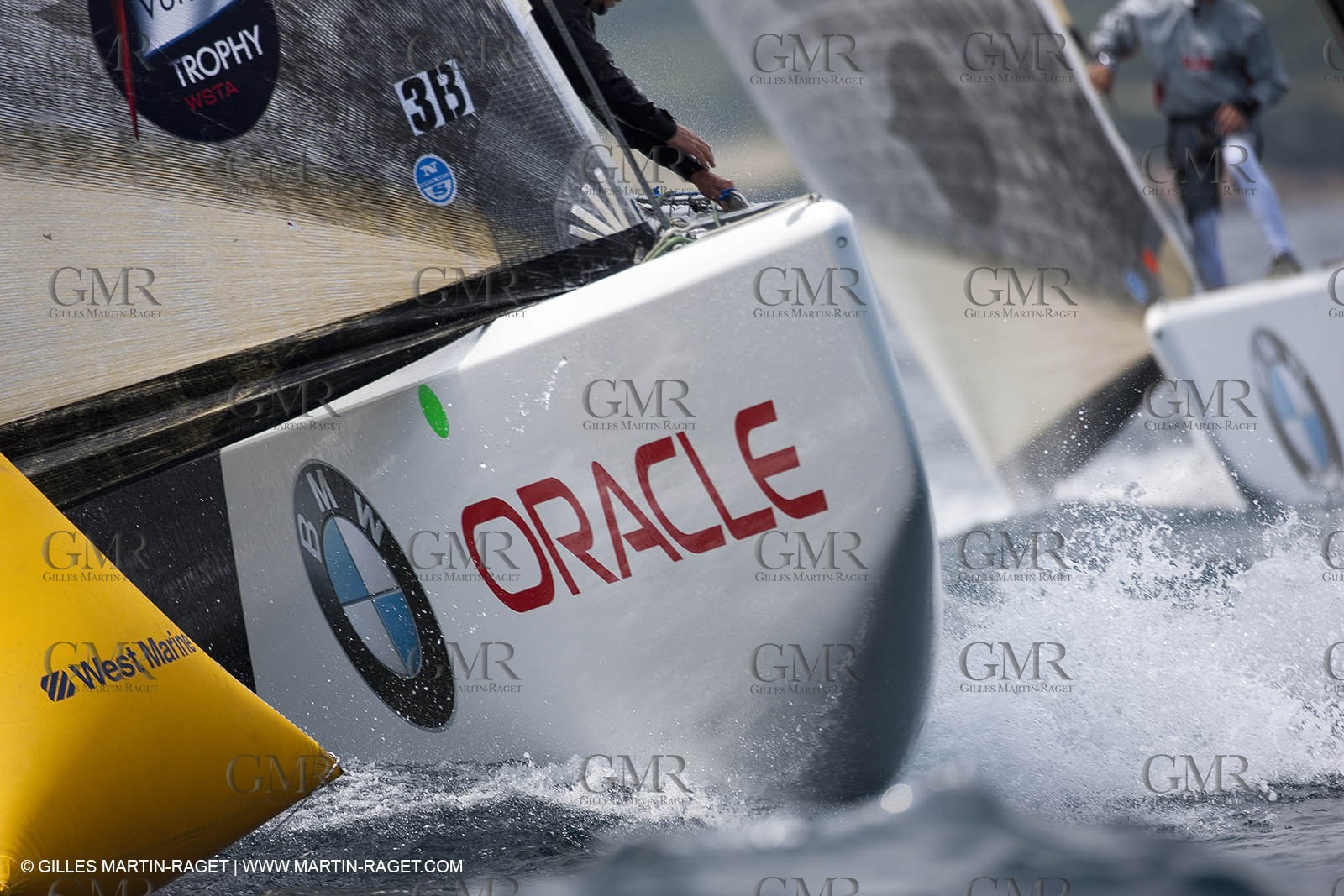 19 05 2010 - La Maddalena (ITA, Sardinia) Louis Vuitton Trophy - BMW ORACLE Racing - Training