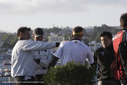 09-07-07 - ISAF SAILING WORLD CHAMPIONSHIPS - CASCAIS 2007 - DAY 6 - star - FRANCE - Xavier Rohart   Pascal Rambeau