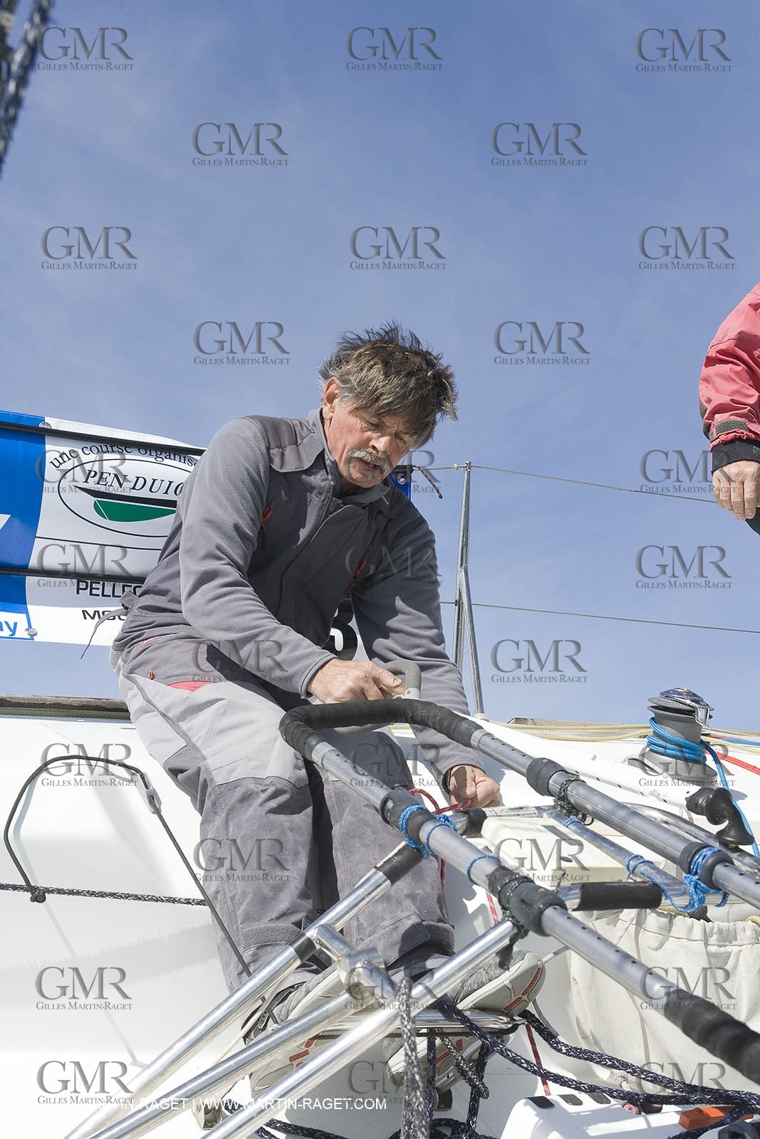 27 03 08- La Grande Motte- (FRA,34) Transat AG2R 2008- Jean-Paul Mouren- Laurent Pellecuer