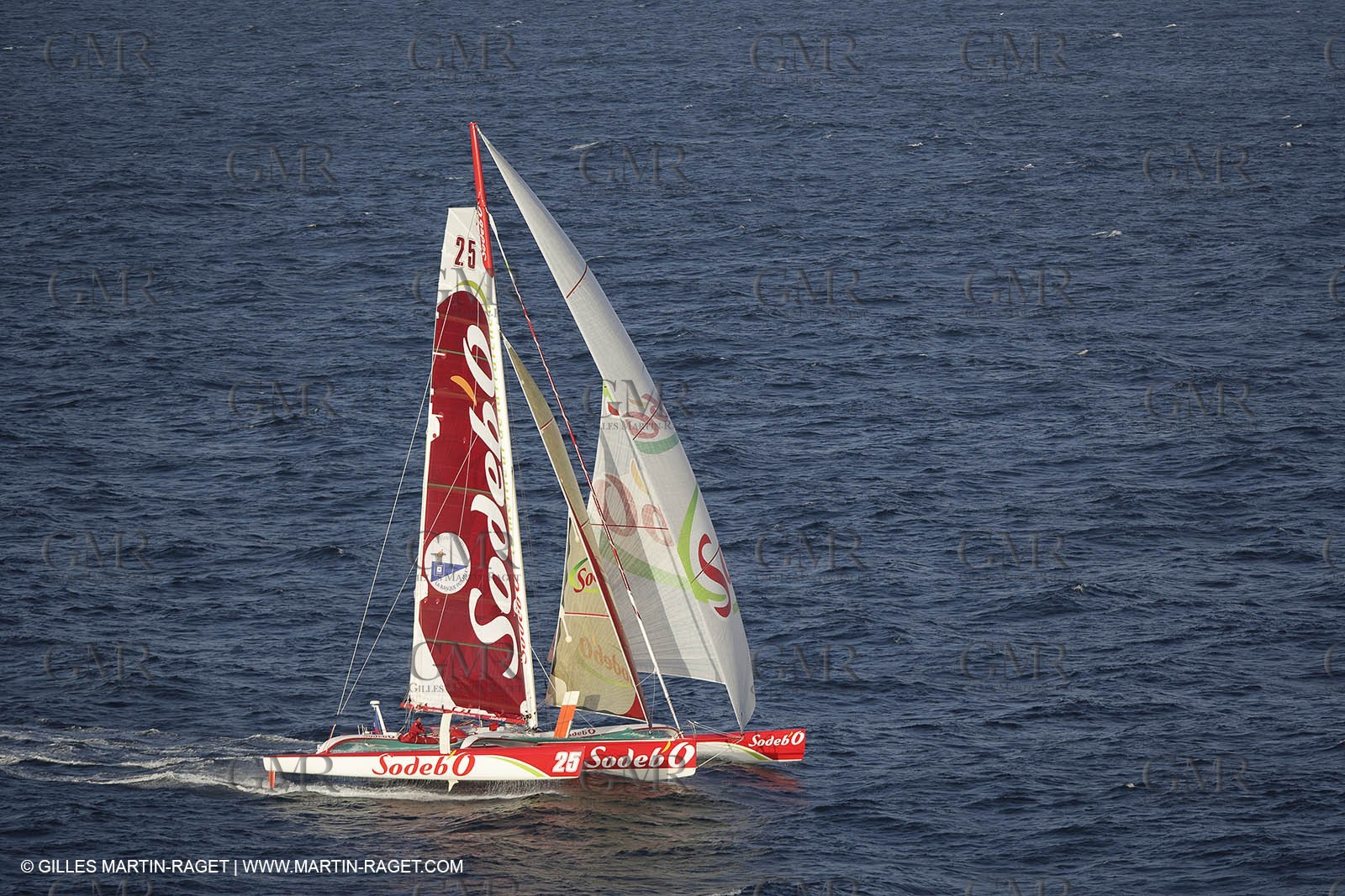 11 10 2008  -Lorient (FRA)  -  Multis Orma - Sodebo (Thomas Coville) - Route du Rhum 2006 training