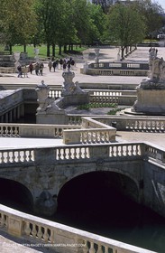 Nîmes - Jardins de la Fontaine