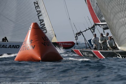 26 06 2007-Valencia (Spain)- 32nd America's Cup - Final Match - Day 3 - Alinghi vs Emirates Team New Zealand