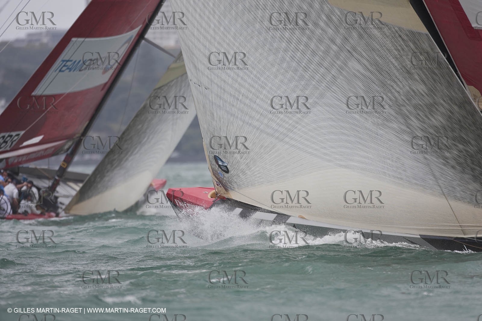 30 01 2009 - Auckland (NZL) -  Louis Vuitton Pacific Series -  Racing Day 1