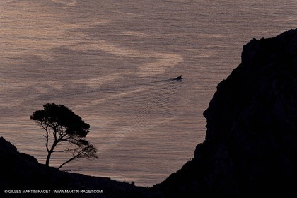 Décembre 2009 - Marseille (FRA) - Les Calanques - Hauts de Sormiou vu depuis le col de Cortiou