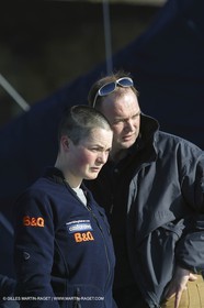 Kingfisher II - départ Trophée Jules Verne 2002 - Brest