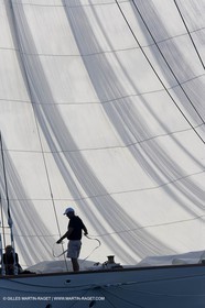 03 10 2006 - Saint Tropez (Fr) - Voiles de Saint Tropez 2006 - 1er jour de régate