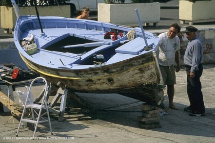 Pêche, barques, pointus, pêcheurs