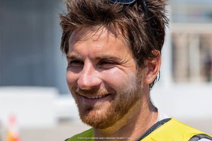 16 07 2023, Marseille, (FRA), Paris 2024 Olympic Games 2024 Sailing Test Event, Day 8, Medal race IQ Foil Men, Thomas Goyard (FRA)