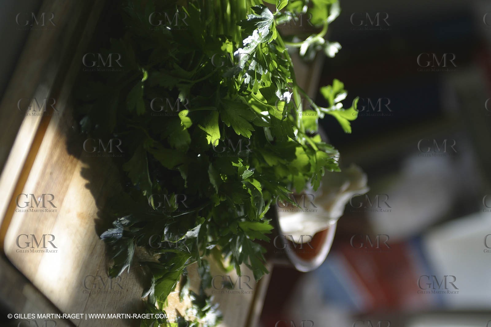 Cooking herbes from Provence - Garlic and Parsley