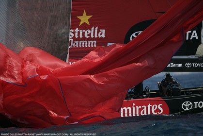 30 06 2007-Valencia (Spain)- 32nd America's Cup - Final Match - Day 6 - Alinghi vs Emirates Team New Zealand