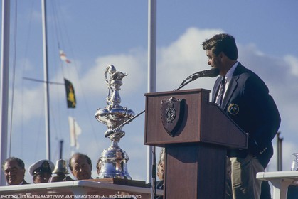 Sailing, Yacht Racing, 26th America's Cup Fremantle 1987