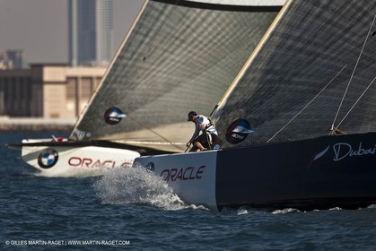 18 11 2010 - Dubai (UAE) - Dubai Louis Vuitton Trophy -  BMW ORACLE Racing Vs Mascalzone Latino