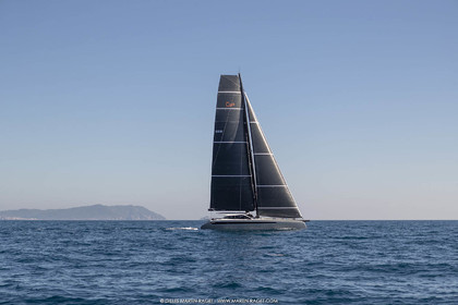 16 02 2019, Porquerolles (FRA,83), Gunboat 68 sail testing  3