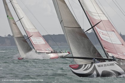 05 02 2009 - Auckland (NZL) -  Louis Vuitton Pacific Series -  Racing Day 4 - Round Robin 2