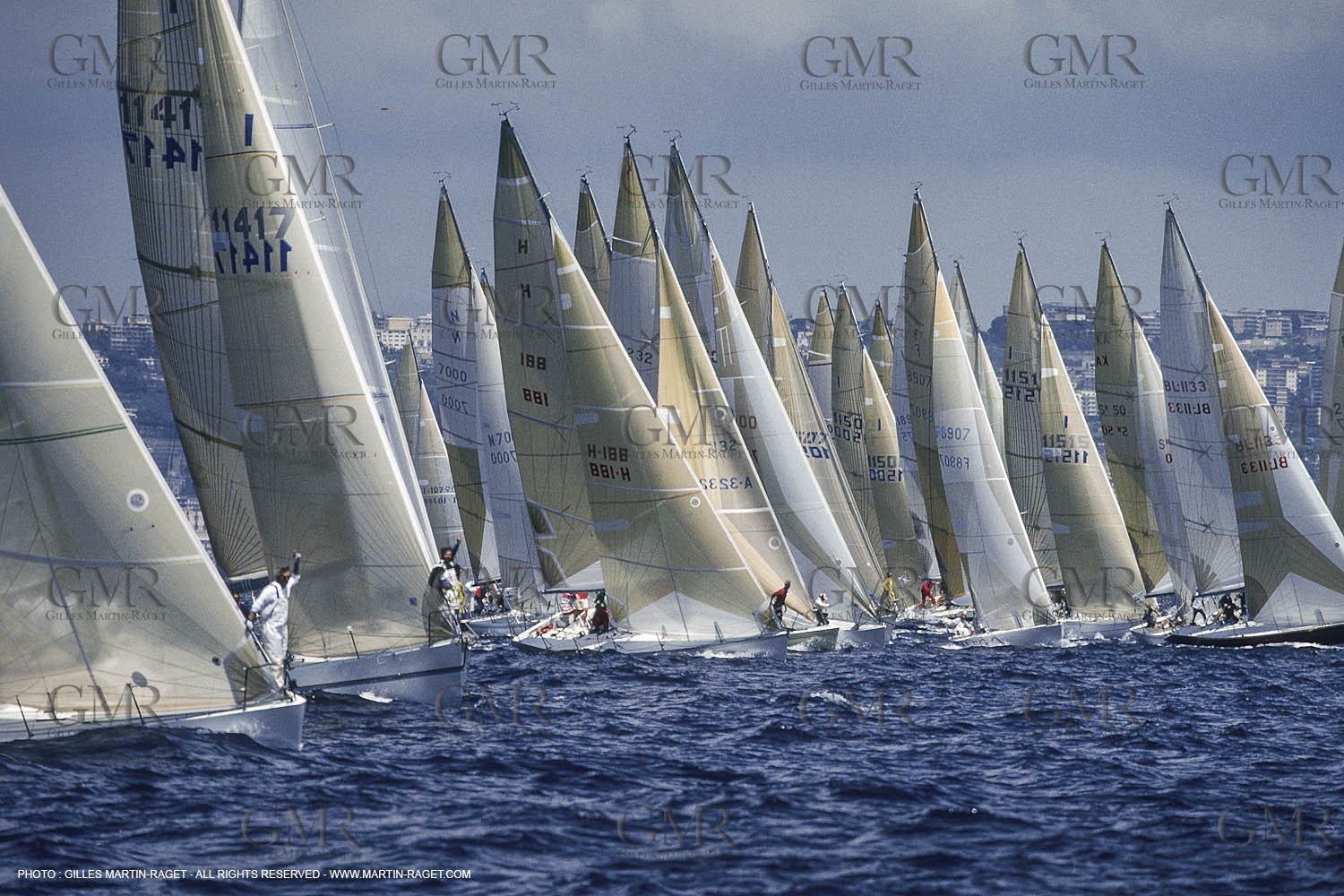 Sailing, Yacht Racing, One Ton Cup 1989, Naples (ITA)