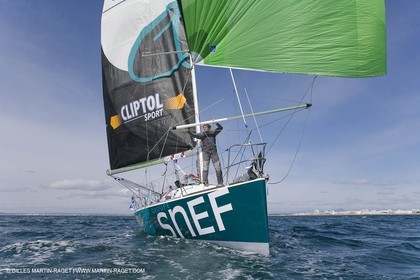 27 03 08- La Grande Motte- (FRA,34) Transat AG2R 2008- Jean-Paul Mouren- Laurent Pellecuer