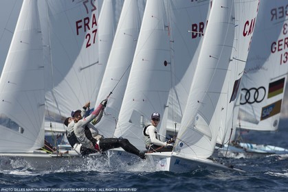 12 04 2015, Marseille (FRA), Yachting Club de la Pointe Rouge - Coupe Internationale de Printemps des 470, Final Day